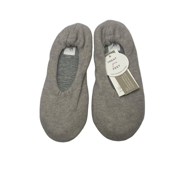 NWT Skin Worldwide Woman Heather Ballet Style Cashmere Shipper w/ Bag XS - Picture 1 of 5